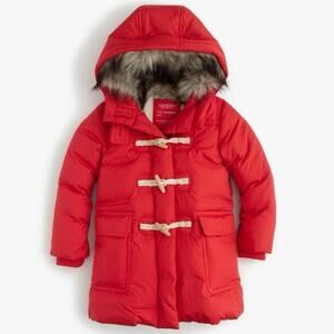 Crewcuts BIG Girls' Toggle Puffer Coat~SIZE:14 like new
